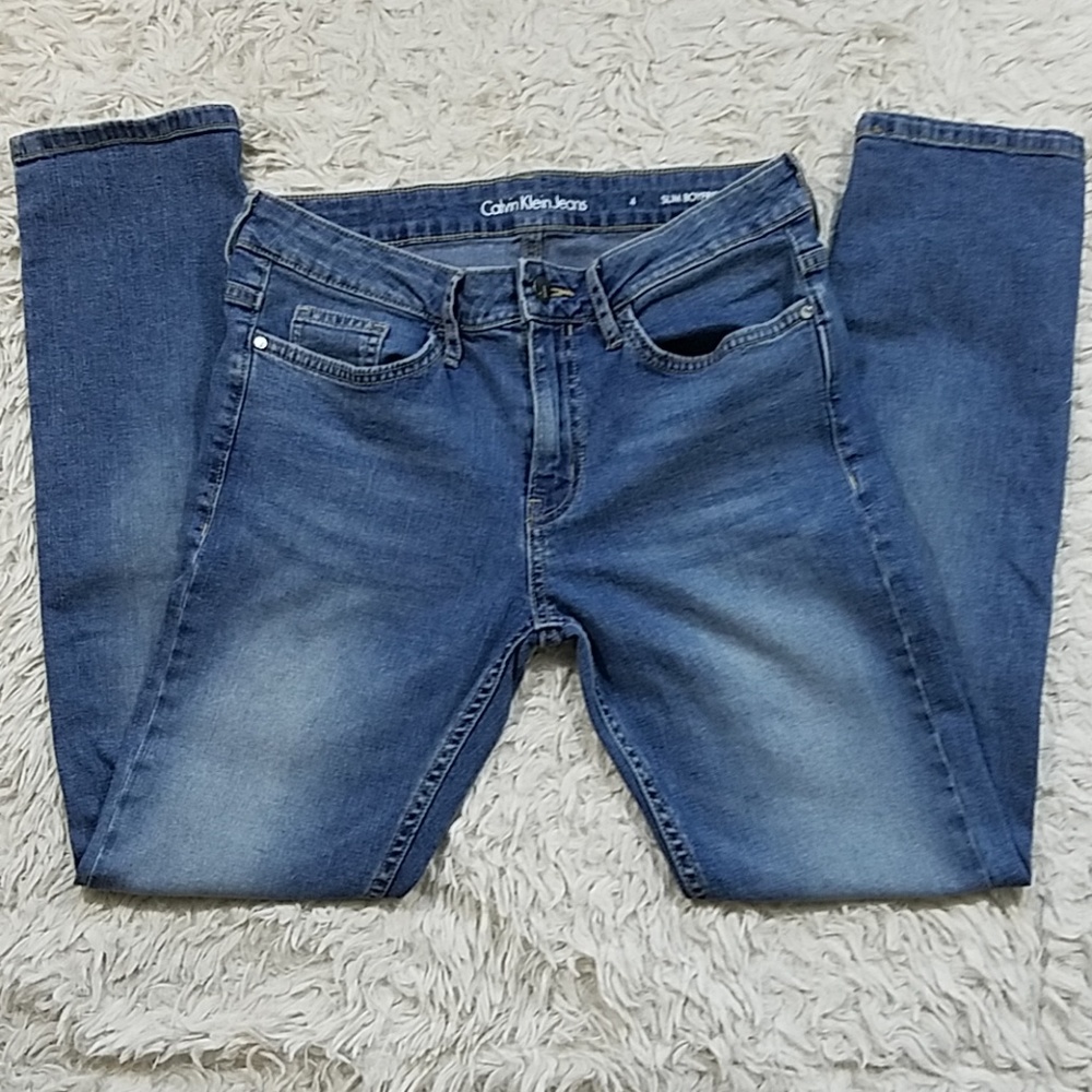 Calvin Klein Slim Boyfriend Jeans Size 4